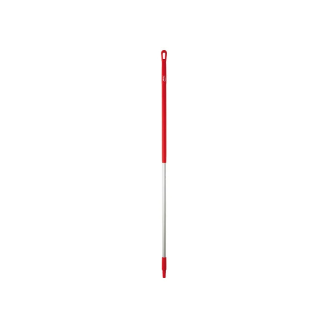 Steel Vikan ergonomic 150cm 31mm rood aluminium