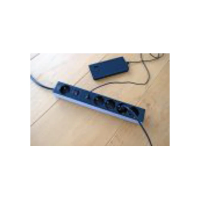 Stekkerdoos Brennenstuhl 5 voudig 1+2 USB C Power Delivery 1.5 meter grijs/zwart