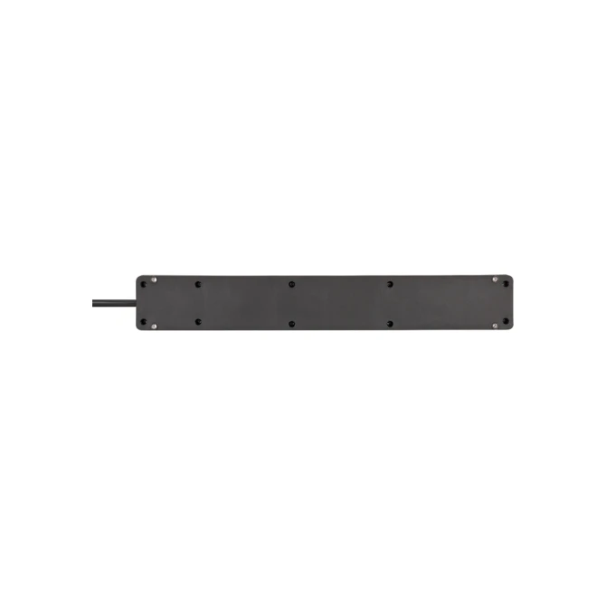 Stekkerdoos Brennenstuhl Bremounta 5 voudig inclusief 2 USB 3 meter zwart