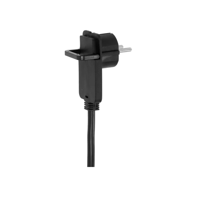 Stekkerdoos Brennenstuhl Comfort Plus 6 voudig inclusief platte stekker 2 meter zwart