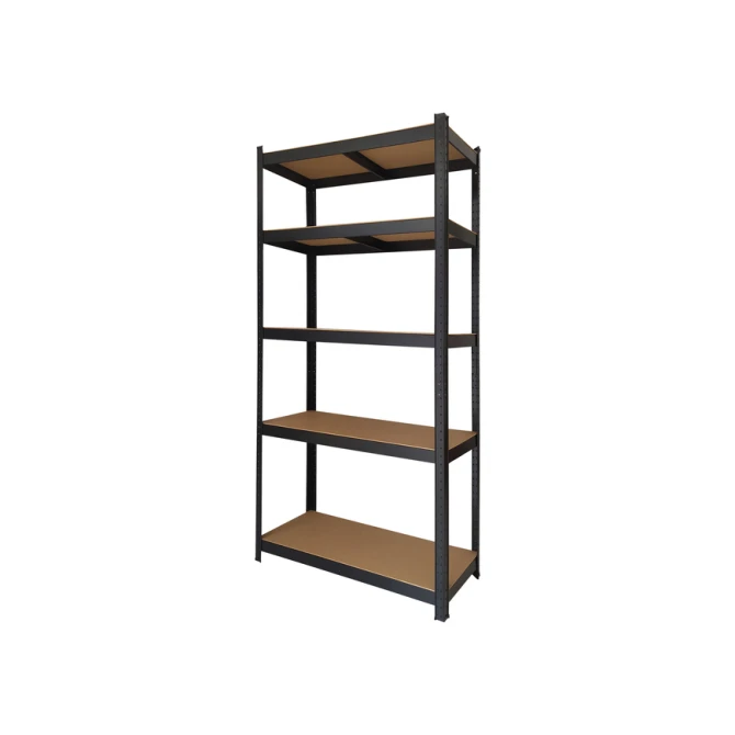 Stellingkast BRASQ 5 borden 90x40x180cm SU175 max 875 KG zwart