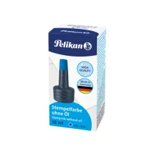 Stempelinkt Pelikan flacon 28ml blauw Stempelinkt Pelikan flacon 28ml blauw