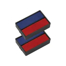 Stempelkussen Trodat Printy 6/4850 2 stuks blauw en rood Stempelkussen Trodat Printy 6/4850 2 stuks blauw en rood