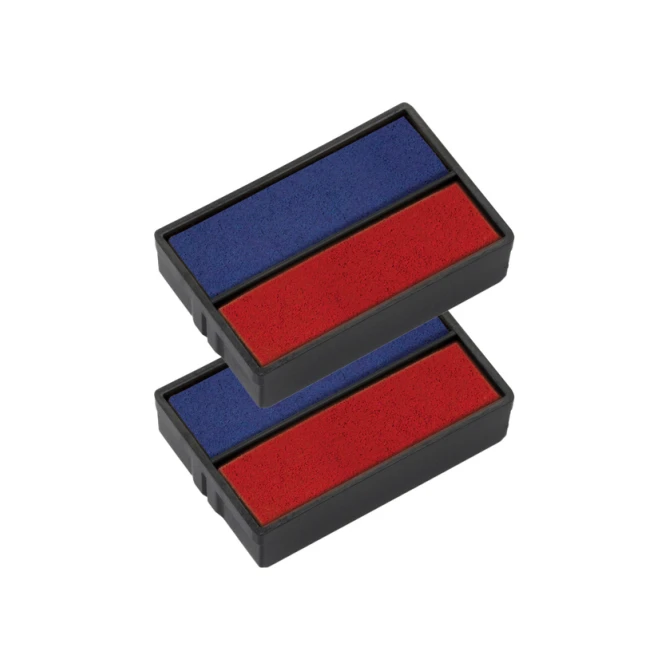 Stempelkussen Trodat Printy 6/4850 2 stuks blauw en rood