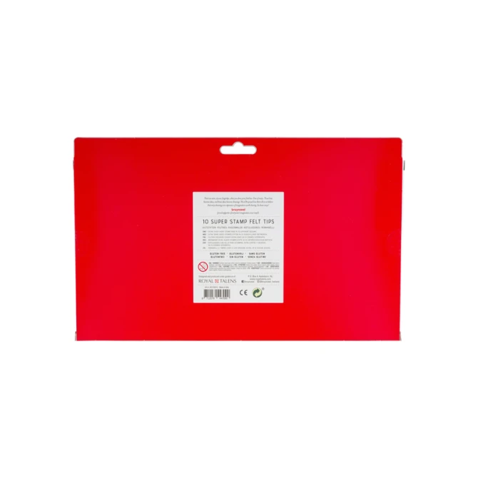 Stempelstift Bruynzeel Kids Super Stamp set à 10 kleuren