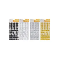 Stickers Alfabet glitter