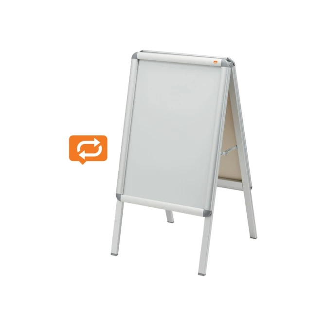 Stoepbord Nobo A2 47,5x89cm met kliklijst