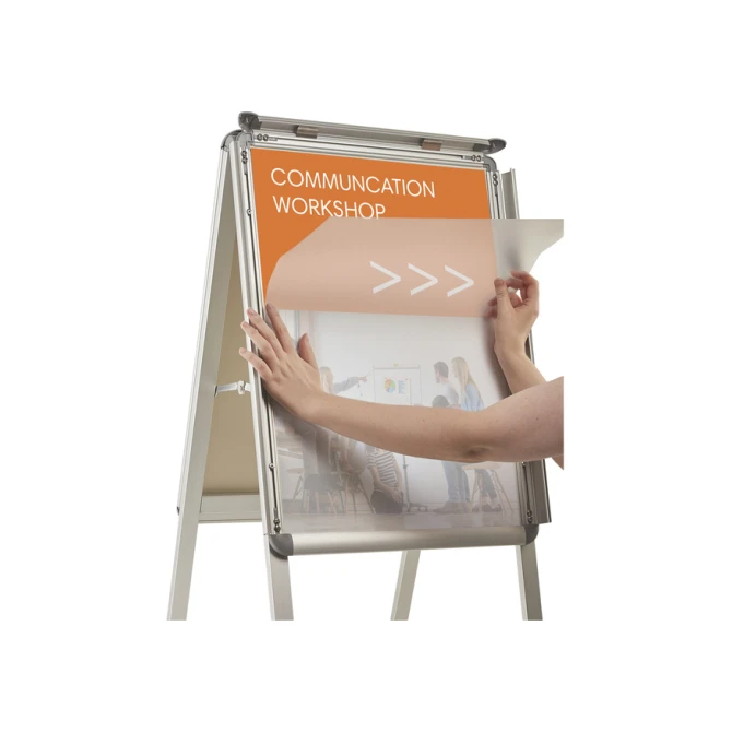 Stoepbord Nobo A2 47,5x89cm met kliklijst