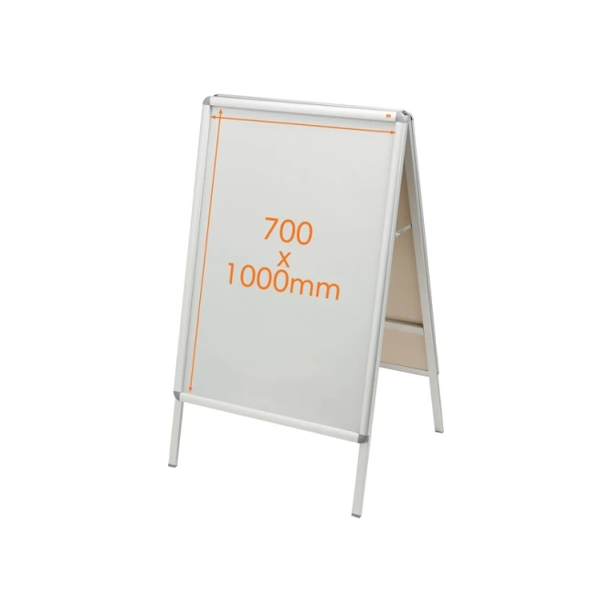 Stoepbord Nobo Premium Plus 70x100cm met kliklijst