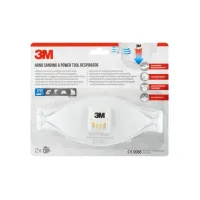 Stofmasker 3M Aura voor schuren 9322 FFP2 met ventiel 2 stuks