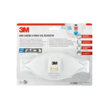 Stofmasker 3M Aura voor schuren 9322 FFP2 met ventiel 2 stuks Stofmasker 3M Aura voor schuren 9322 FFP2 met ventiel 2 stuks
