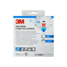 Stofmasker 3M voor schuren 8822 FFP2 met ventiel 5 stuks Stofmasker 3M voor schuren 8822 FFP2 met ventiel 5 stuks