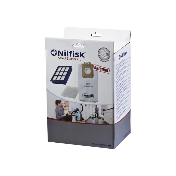Stofzuigerzak Nilfisk Select starterkit 4 stuks