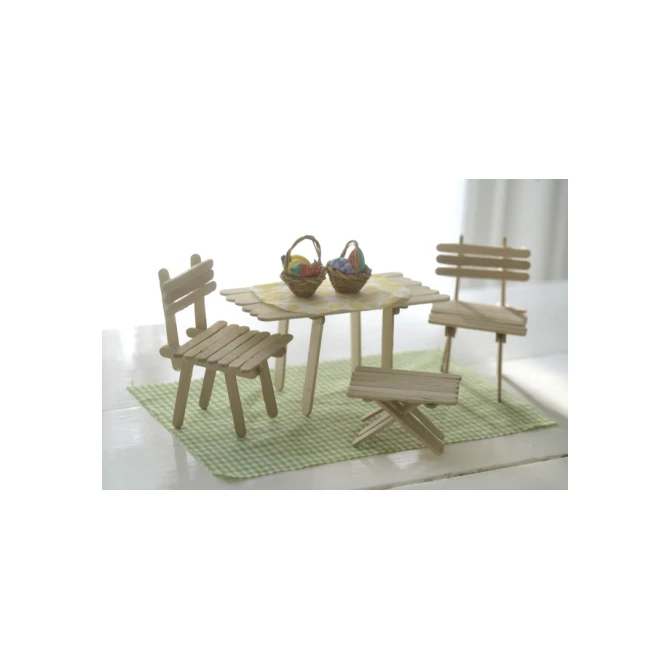 Stokje Creativ Company 11.5x1cm berkenhout 200 stuks