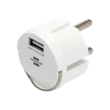 Stopcontactadapter Brennenstuhl USB A 2.4A wit
