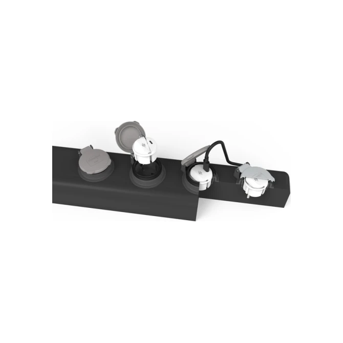 Stopcontactadapter Brennenstuhl USB C 2.4A wit