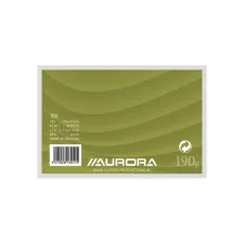Systeemkaart Aurora 150x100mm blanco 190gr wit 100 vel
