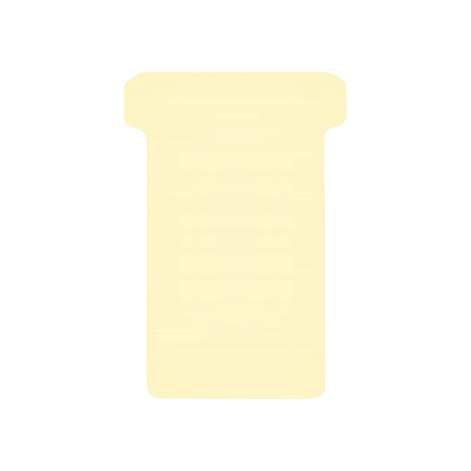 T-kaart Djois formaat 2 48mm beige 100 stuks