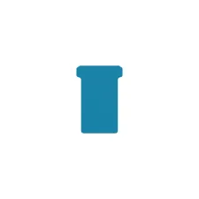 T-kaart Djois formaat 2 48mm blauw 100 stuks T-kaart Djois formaat 2 48mm blauw 100 stuks