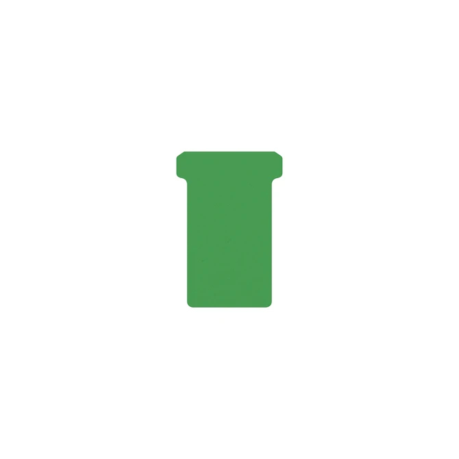 T-kaart Djois formaat 2 48mm groen 100 stuks