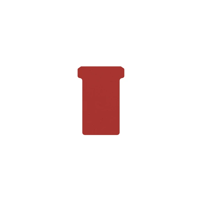 T-kaart Djois formaat 2 48mm rood 100 stuks