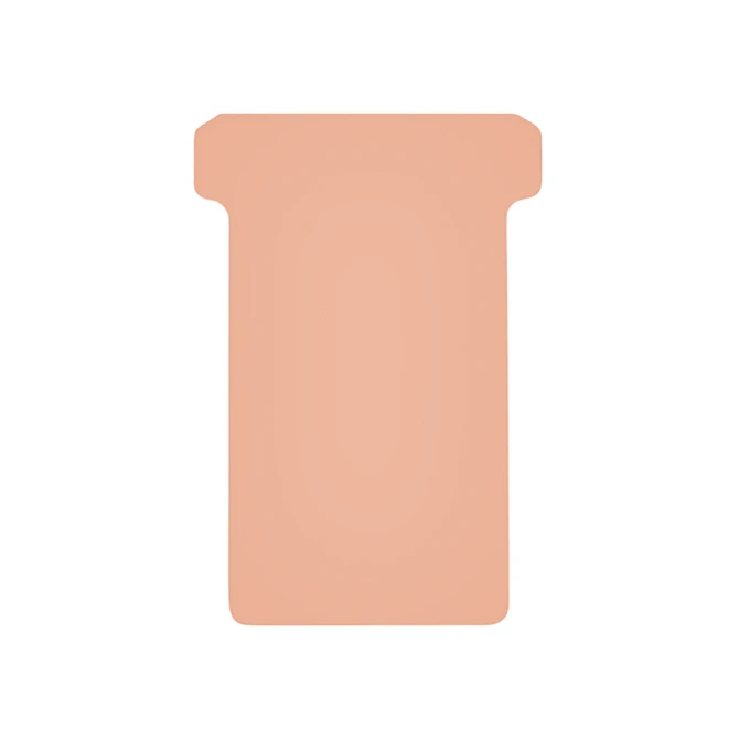 T-kaart Djois formaat 2 48mm roze 100 stuks