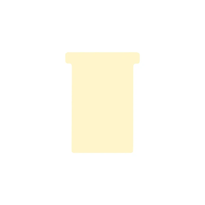 T-kaart Djois formaat 3 77mm beige 100 stuks