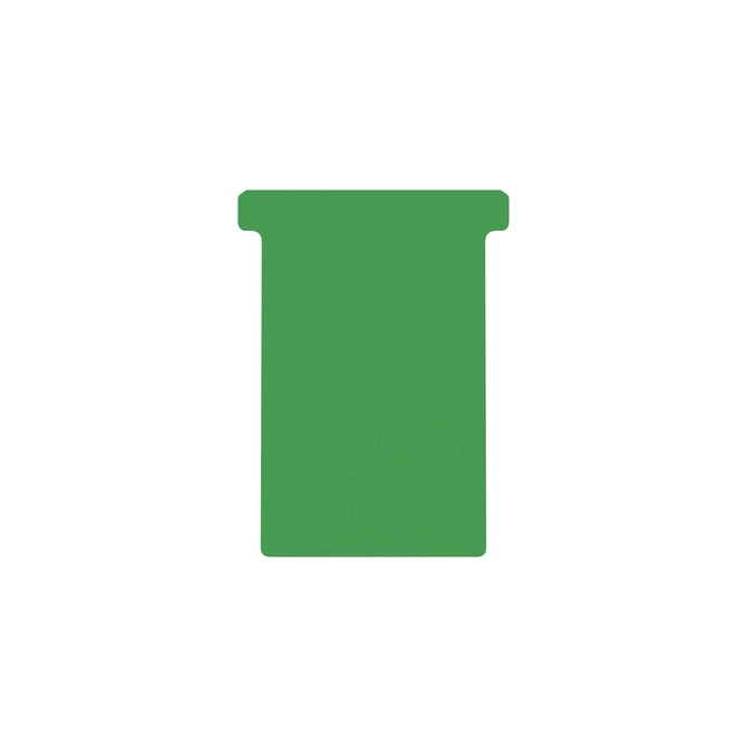 T-kaart Djois formaat 3 77mm groen 100 stuks