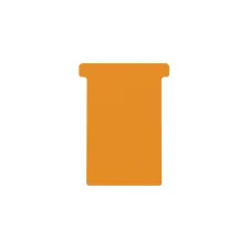 T-kaart Djois formaat 3 77mm oranje 100 stuks T-kaart Djois formaat 3 77mm oranje 100 stuks