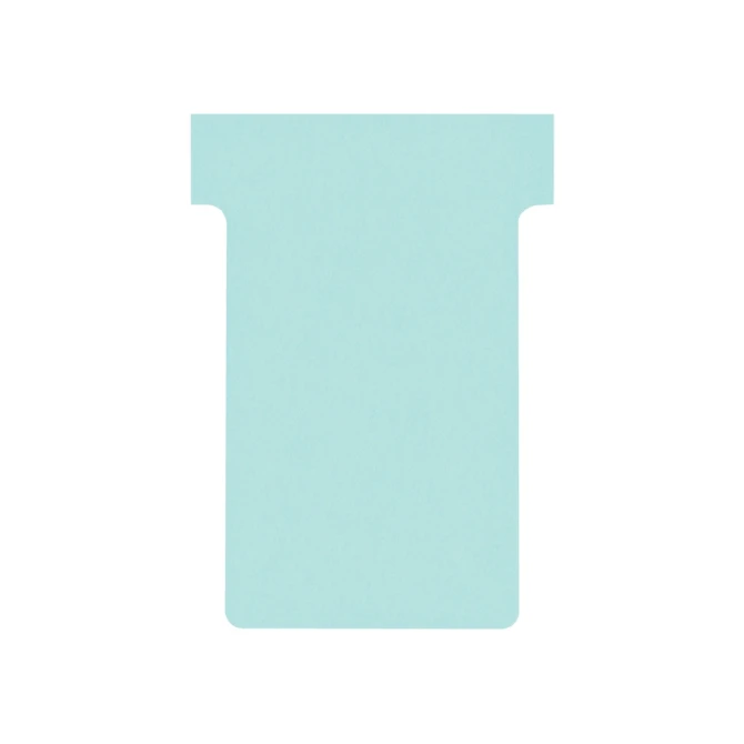 T-kaart Nobo nr.2 48mm blauw 100 stuks