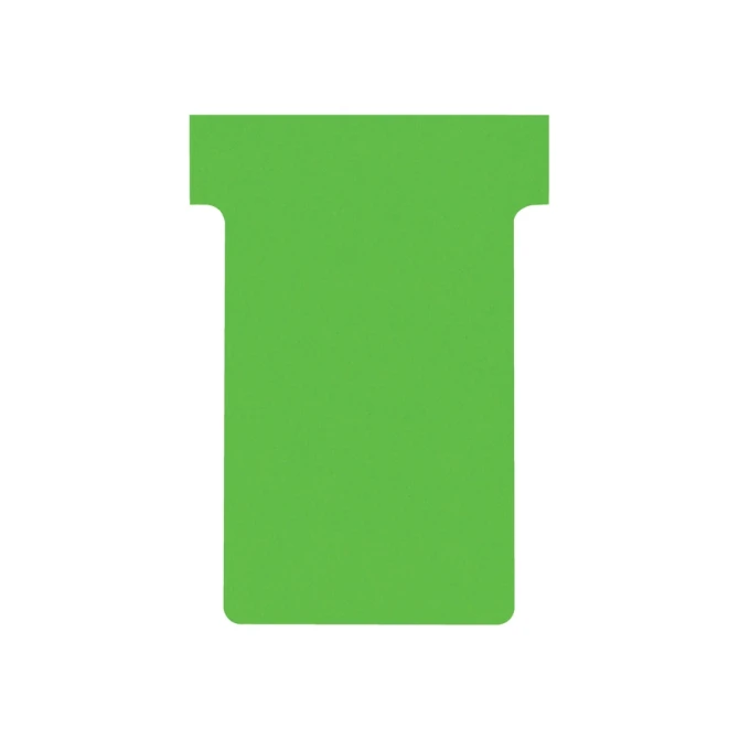 T-kaart Nobo nr.2 48mm groen 100 stuks