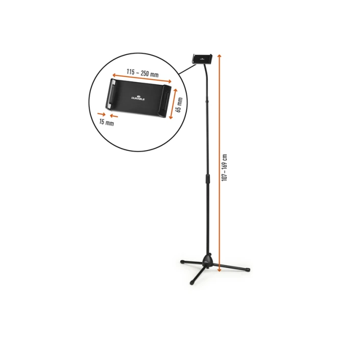Tablethouder Durable Twist vloer