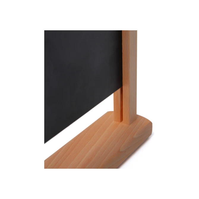 Tafelkrijtbord IEZZY A5 lichtbruin hout