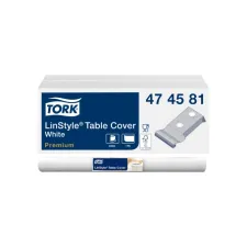 Tafellaken Tork Linstyle Premium 120cmx20m wit 474581 Tafellaken Tork Linstyle Premium 120cmx20m wit 474581