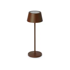 Tafellamp MAUL Nina LED oplaadbaar dimbaar bruin