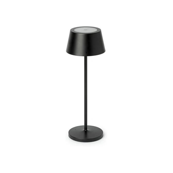 Tafellamp MAUL Nina LED oplaadbaar dimbaar zwart