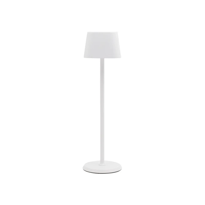 Tafellamp Securit Georgina LED oplaadbaar dimbaar wit
