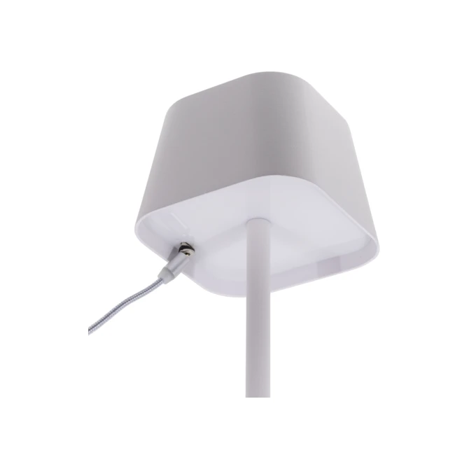 Tafellamp Securit Georgina LED oplaadbaar dimbaar wit