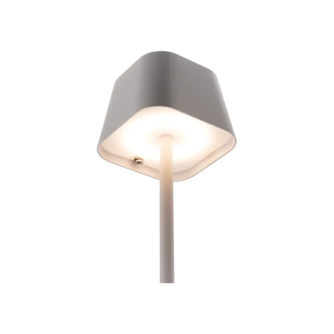 Tafellamp Securit Georgina LED oplaadbaar dimbaar wit