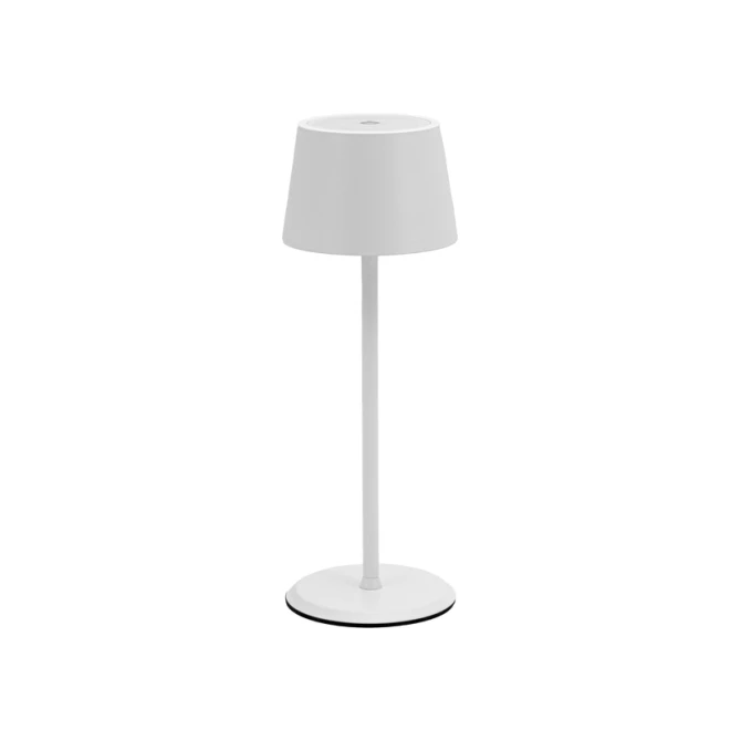 Tafellamp Securit MonteCarlo LED oplaadbaar dimbaar wit