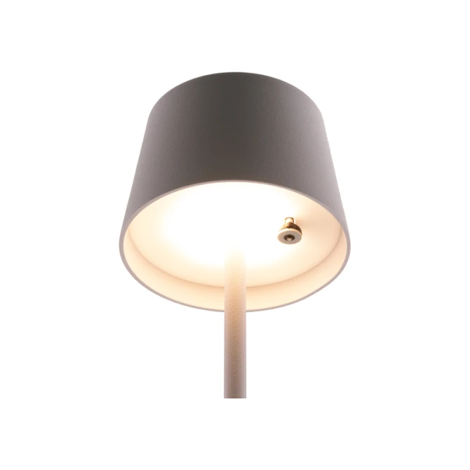 Tafellamp Securit MonteCarlo LED oplaadbaar dimbaar wit