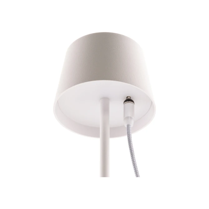 Tafellamp Securit MonteCarlo LED oplaadbaar dimbaar wit