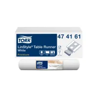 Tafelloper Tork Linstyle Premium 20 vel wit 474161