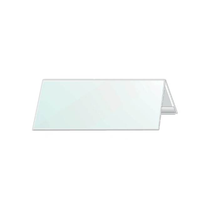 Tafelnaambord Durable 8053 105x297mm transparant