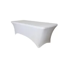 Tafelrok BRASQ 183x76x74cm wit
