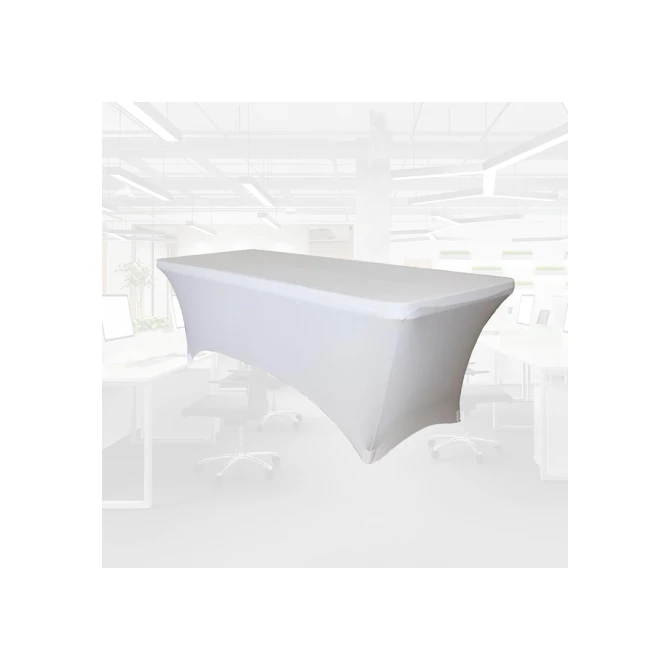 Tafelrok BRASQ 183x76x74cm wit