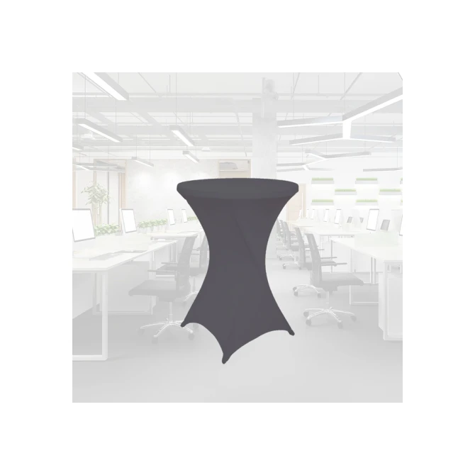 Tafelrok BRASQ voor statafel 80cm antraciet