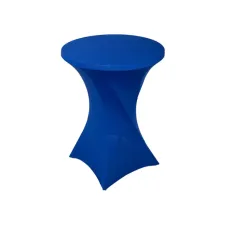 Tafelrok BRASQ voor statafel 80cm blauw