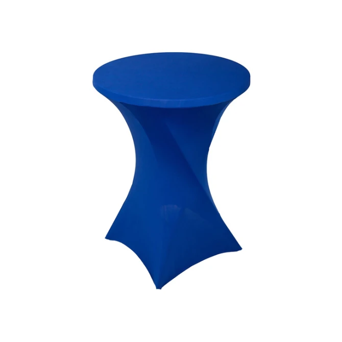 Tafelrok BRASQ voor statafel 80cm blauw