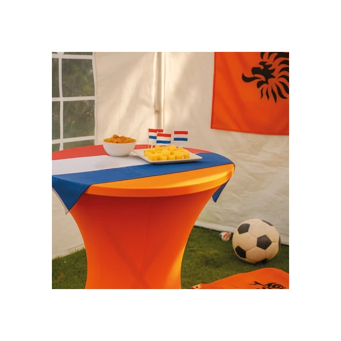 Tafelrok BRASQ voor statafel 80cm oranje